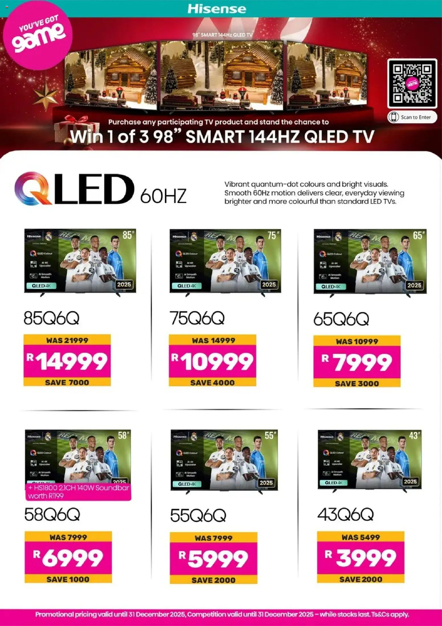 New Game catalogue – valid from 17.12.2025 | Page: 4 | Products: TV, Soundbar