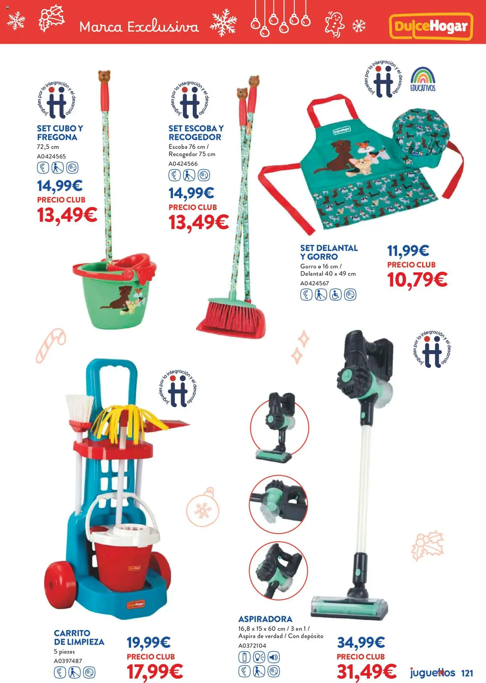 Juguettos catálogo Navidad │ válido desde el 27.10.2025 | Página: 121 | Productos: Escoba, Juguetes, Aspiradora