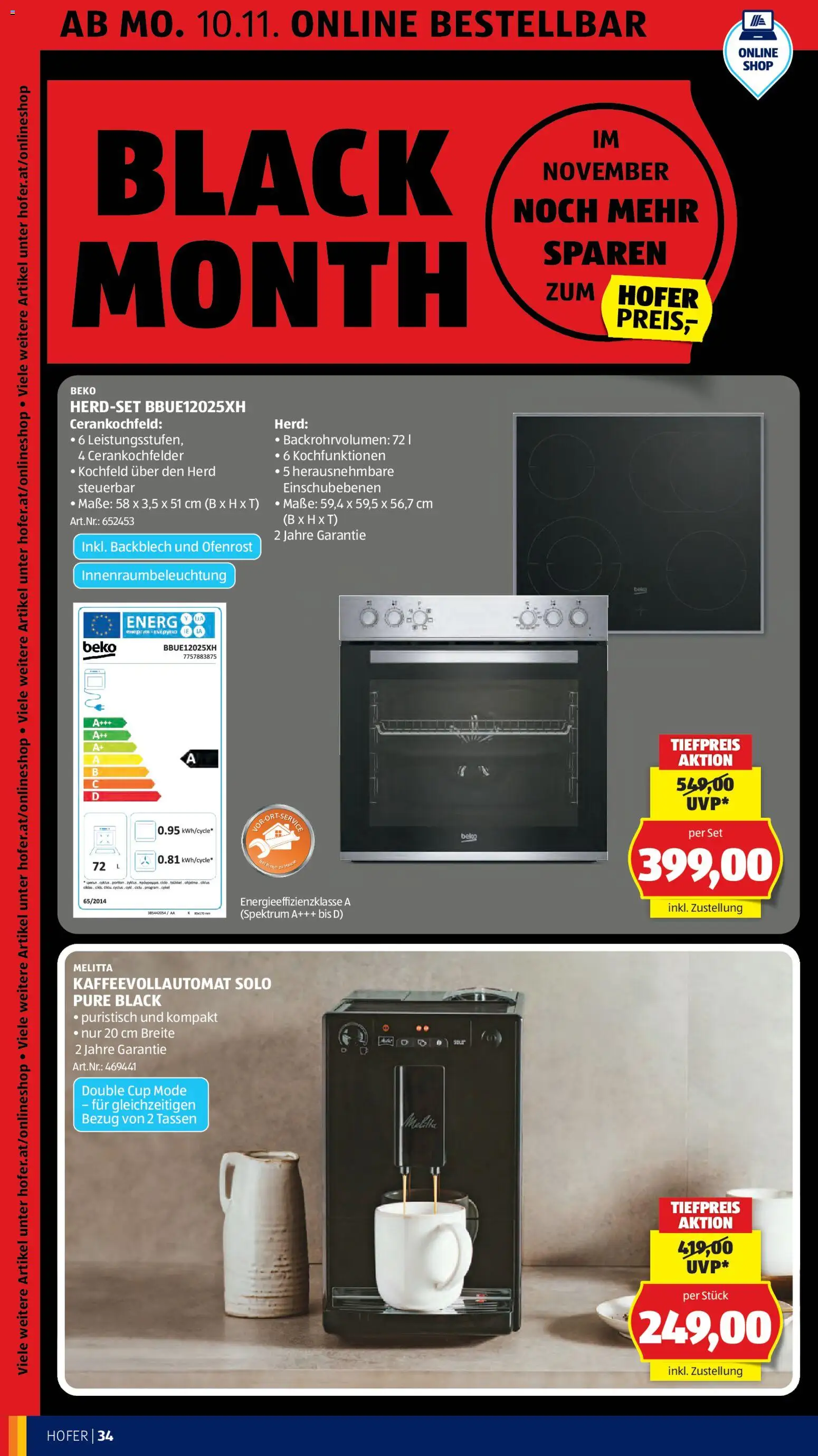 Hofer AT akciós ujság - amely érvényes a következő dátumtól: 07.11.2025 | Oldal: 40