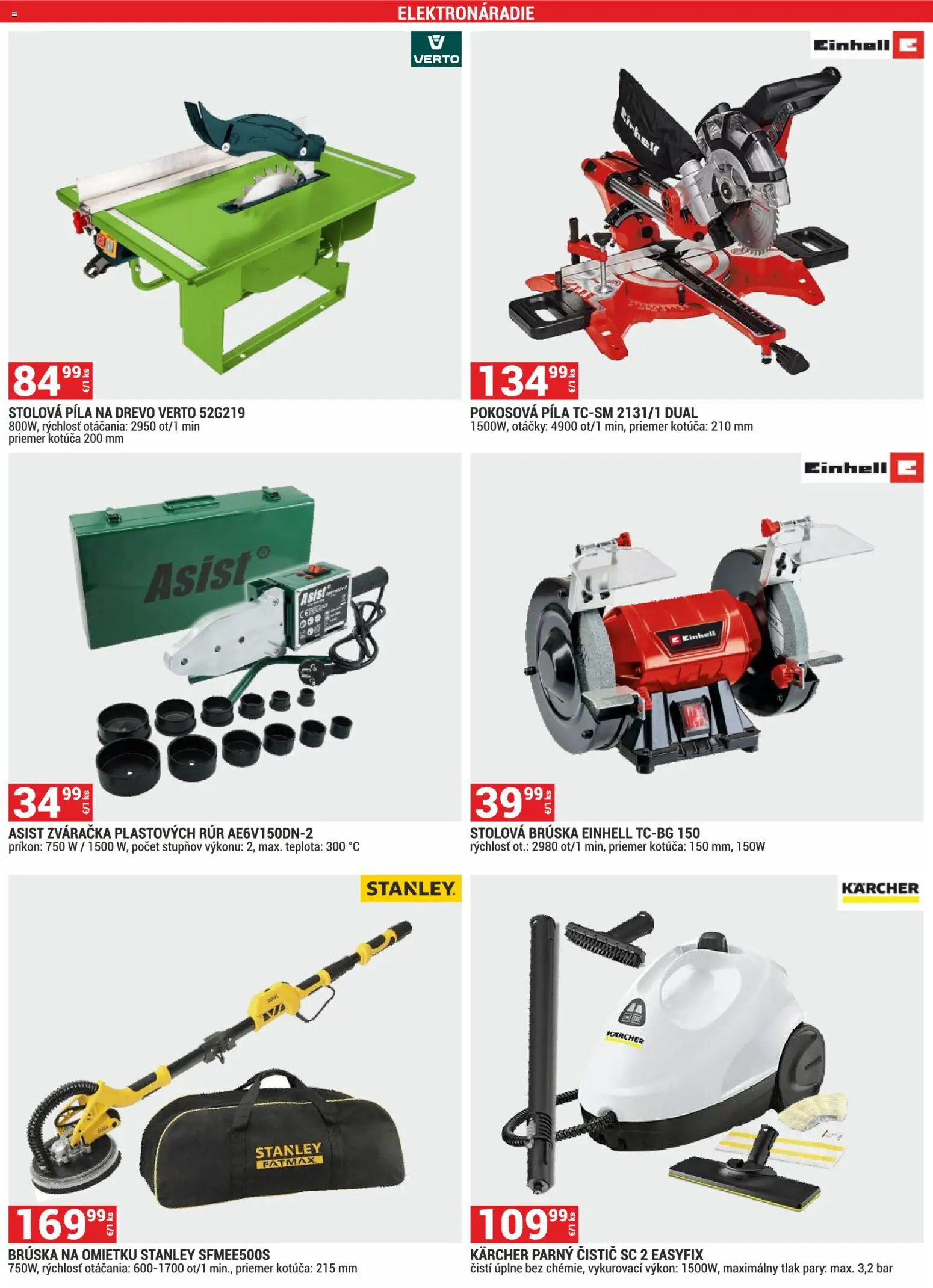 Nové Merkury Market akcie – leták je platný od 01.11.2025 | Strana: 32 | Produkty: Píla na drevo, Píla, Zváračka, Parný čistič