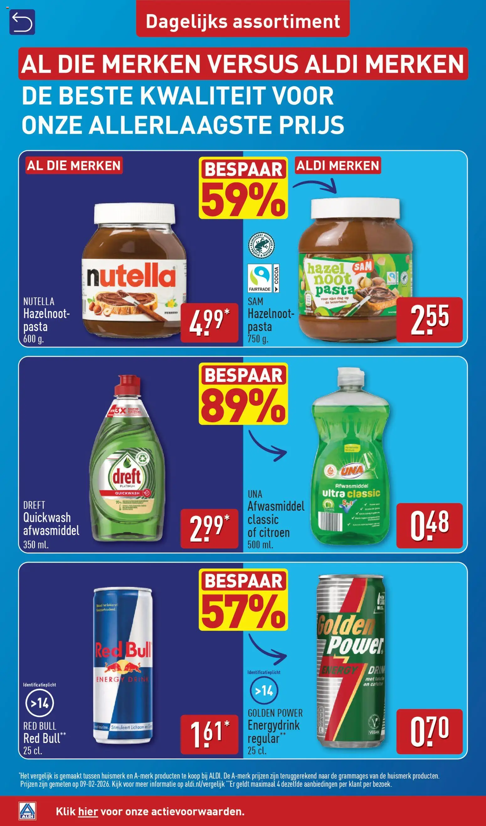 {H1} | Pagina: 36 | Producten: Citroen, Afwasmiddel, Red Bull, Mini pillecukor