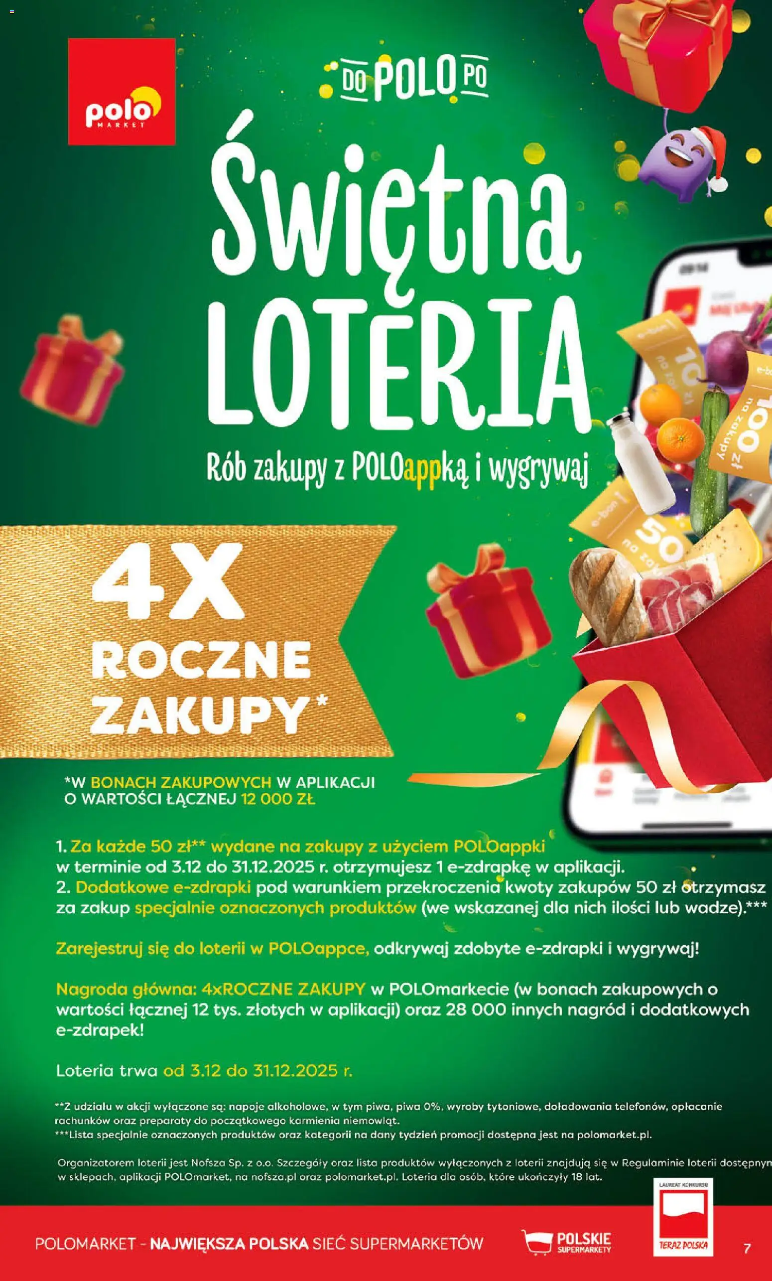 POLOmarket Gazetka od 27.12.2025 | Strona: 7 | Produkty: Napoje