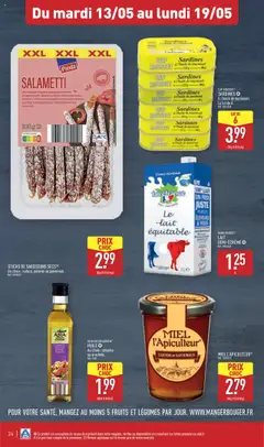  | Page: 27 | Produits: Miel, Huile de tournesol, Lait, Huile