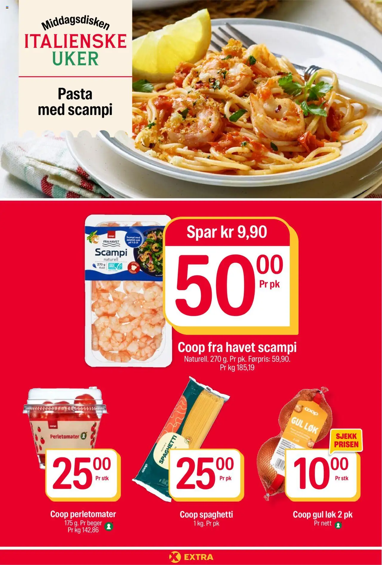  | Side: 6 | Produkter: Løk, Суміш дитяча, Тарілка, Scampi