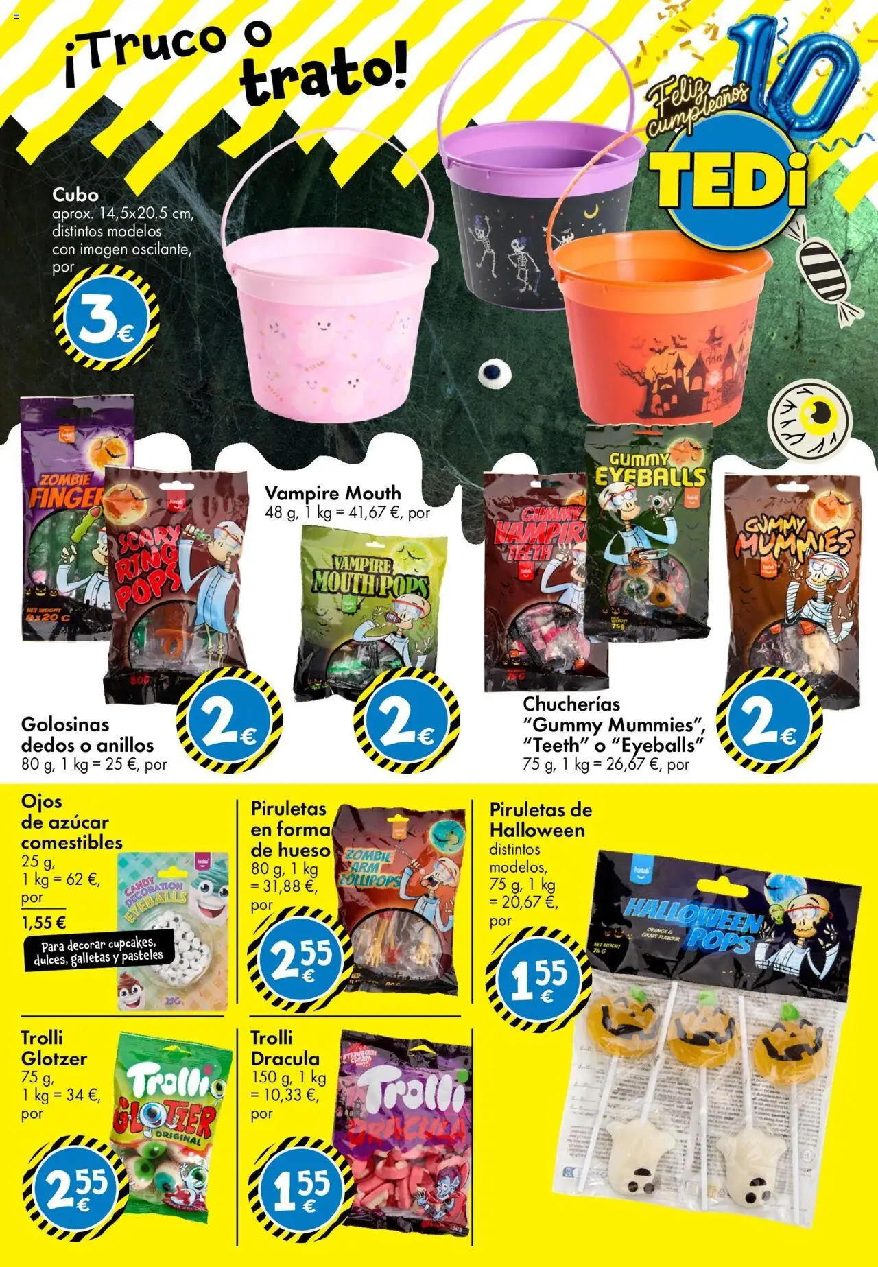 TEDi - folleto │ válido desde el 03.10.2025 | Página: 17 | Productos: Anillos, Golosinas, Galletas