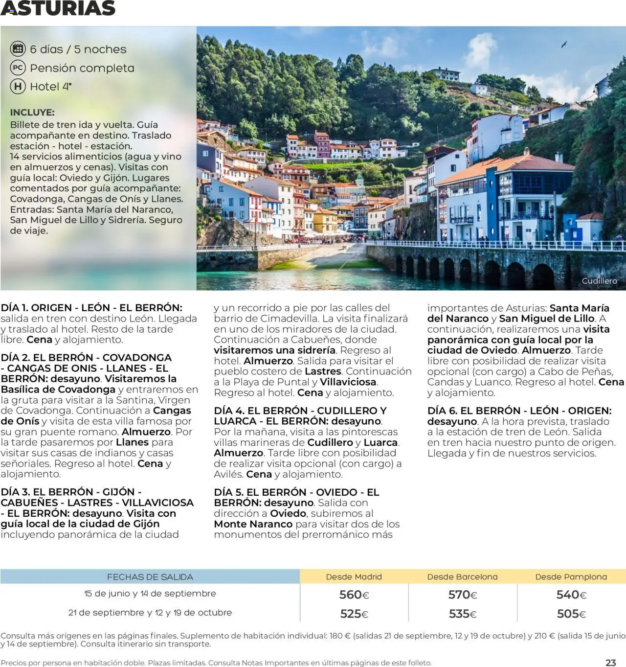 Viajes El Corte Inglés folleto │ válido desde el 01.04.2025 | Página: 23 | Productos: Vino