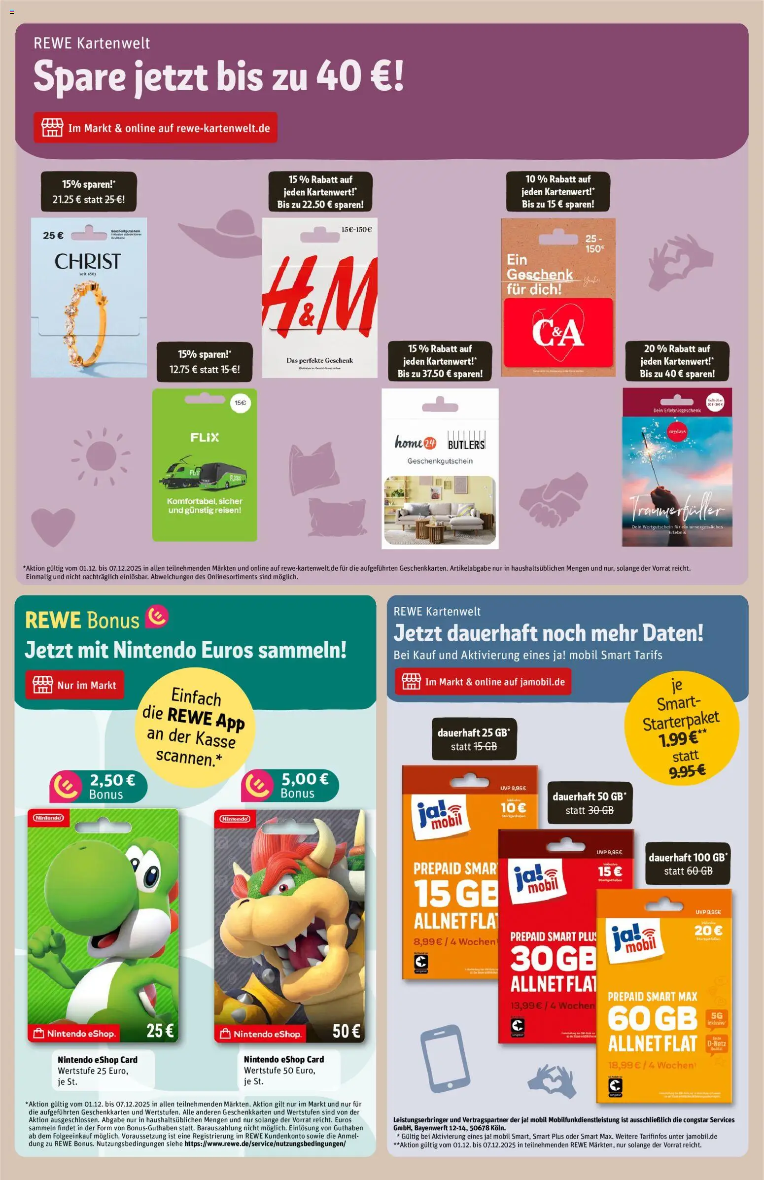 Rewe ihr Kaufpark Prospekt 	 – gültig ab 01.12.2025 | Seite: 23