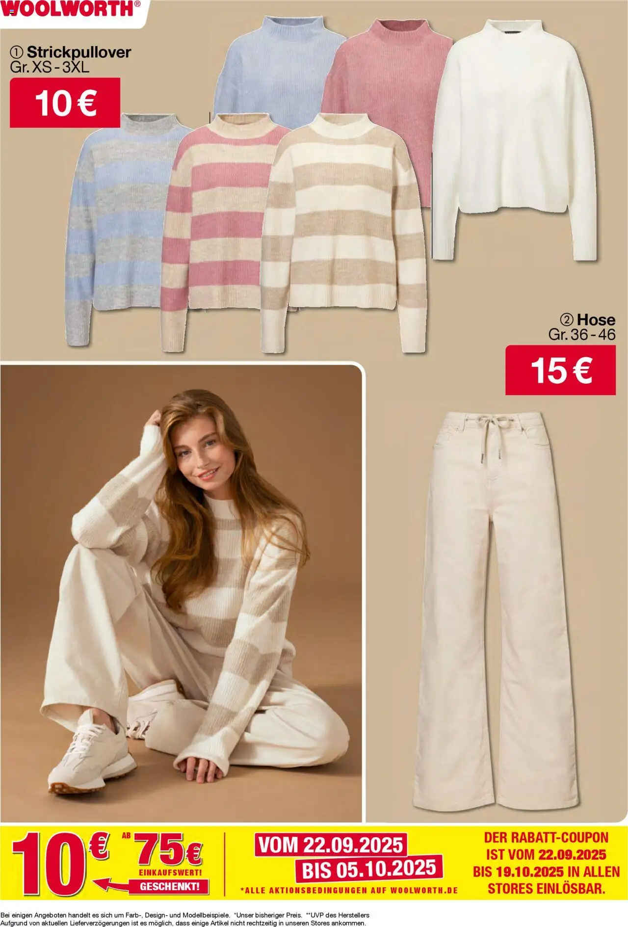 Woolworth Prospekt 	 – gültig ab 01.10.2025 | Seite: 25 | Produkte: Hose