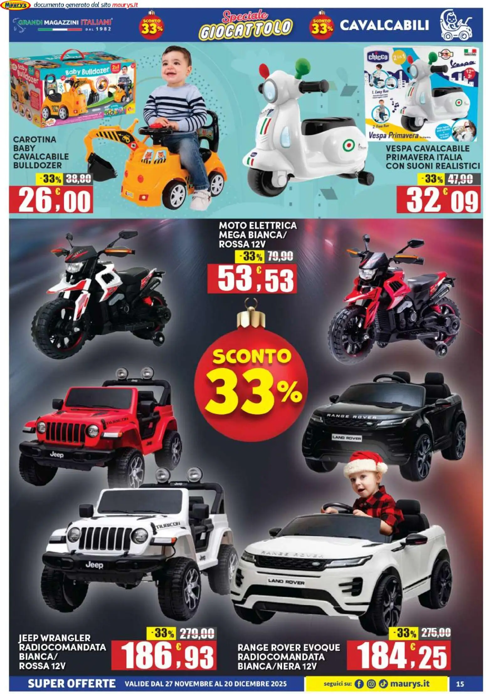 Volantino Maury's del 27.11.2025 | Pagina: 15 | Prodotti: Rum