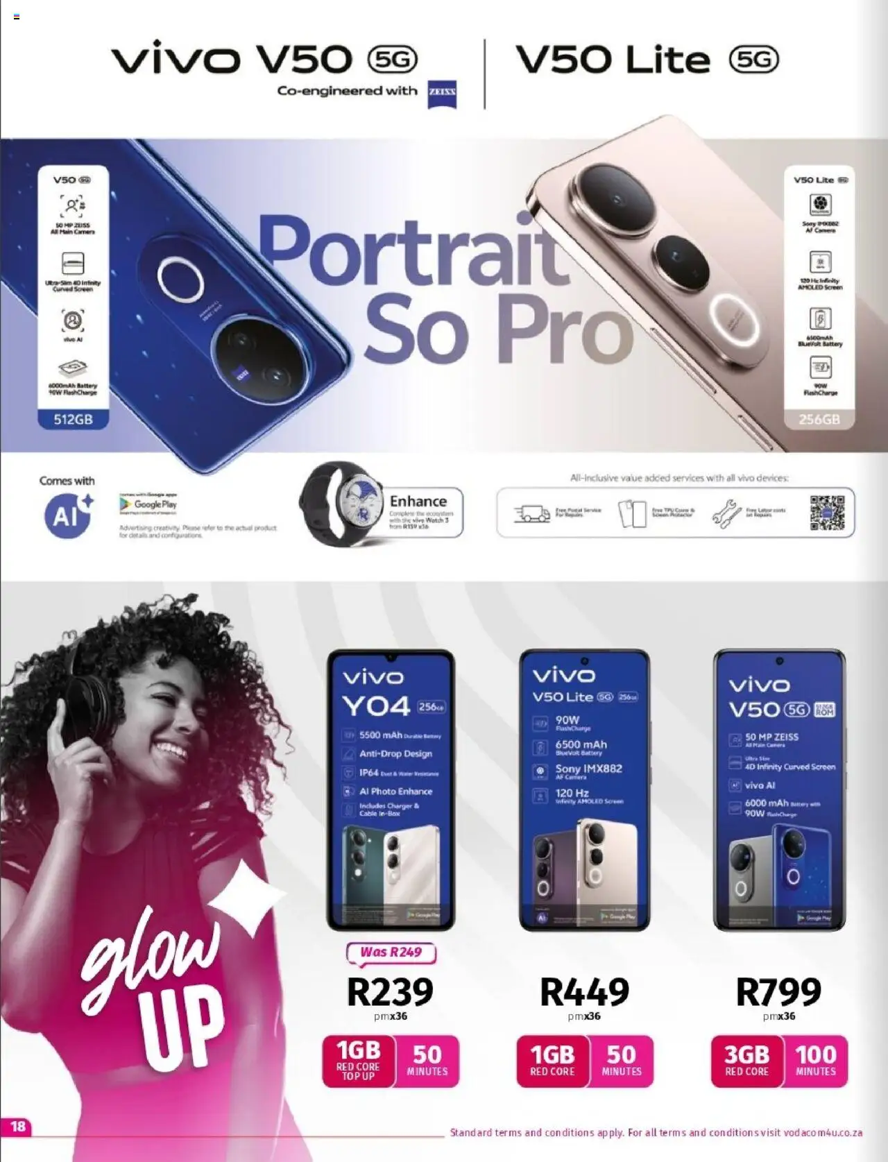 Vodacom Deals │ valid from 08.08.2025 | Page: 17 | Products: Camera, Cable, Battery, Charger