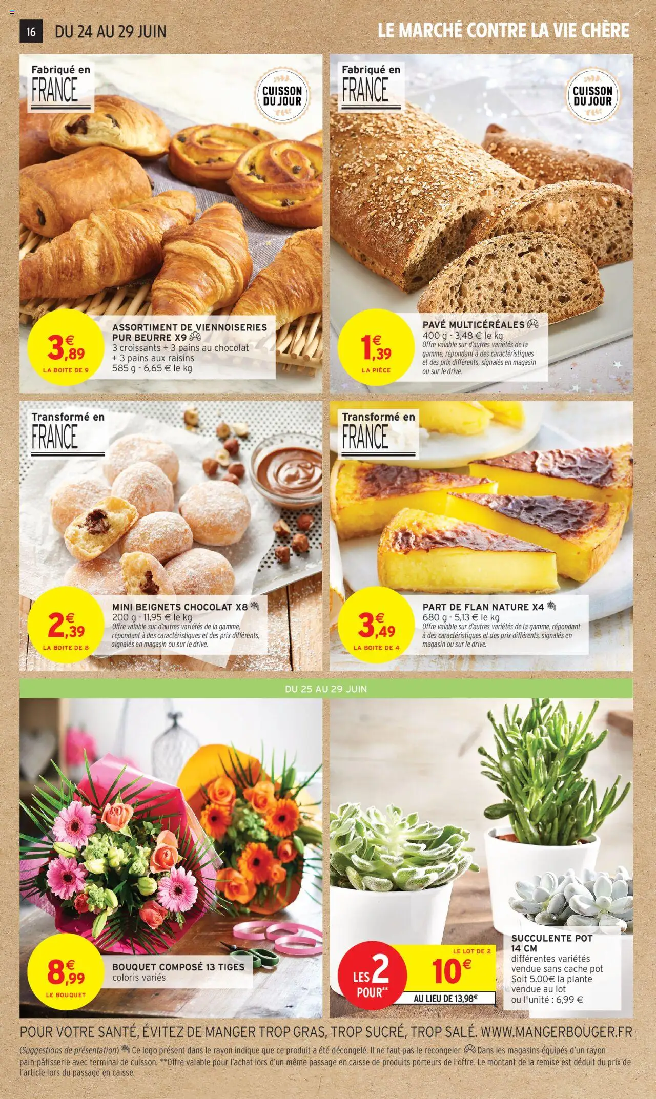  | Page: 18 | Produits: Viennoiseries, Beurre, Chocolat