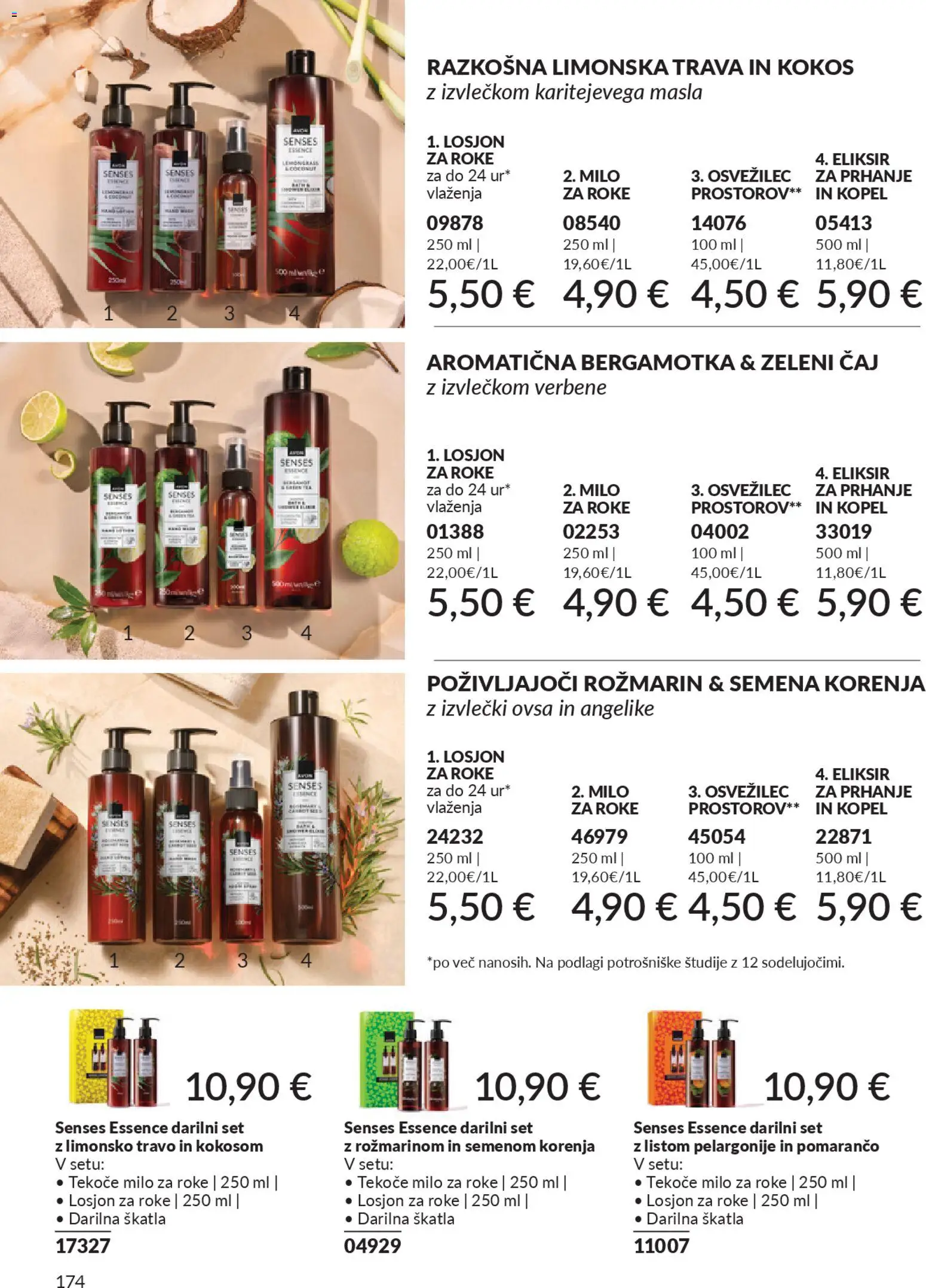 Novi Avon katalog ponudbe – veljaven od 29.12.2025 | Stran: 174 | Izdelki: Kopel, Skatla, Milo, Caj