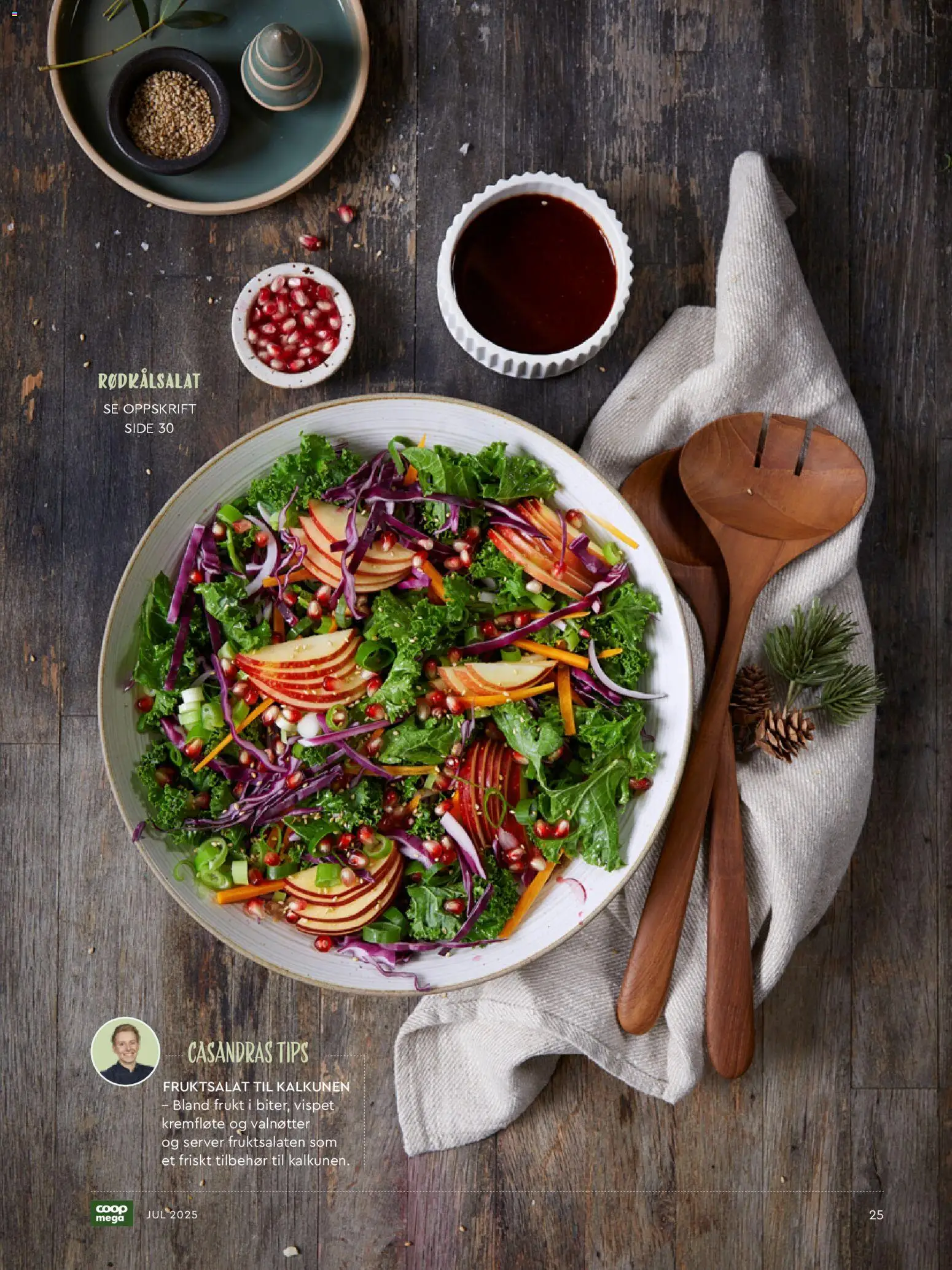 {H1} | Side: 25 | Produkter: Kremfløte, Valnøtter