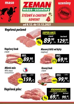 Náhled letáku Prodejny Zeman leták od 08.12.2025