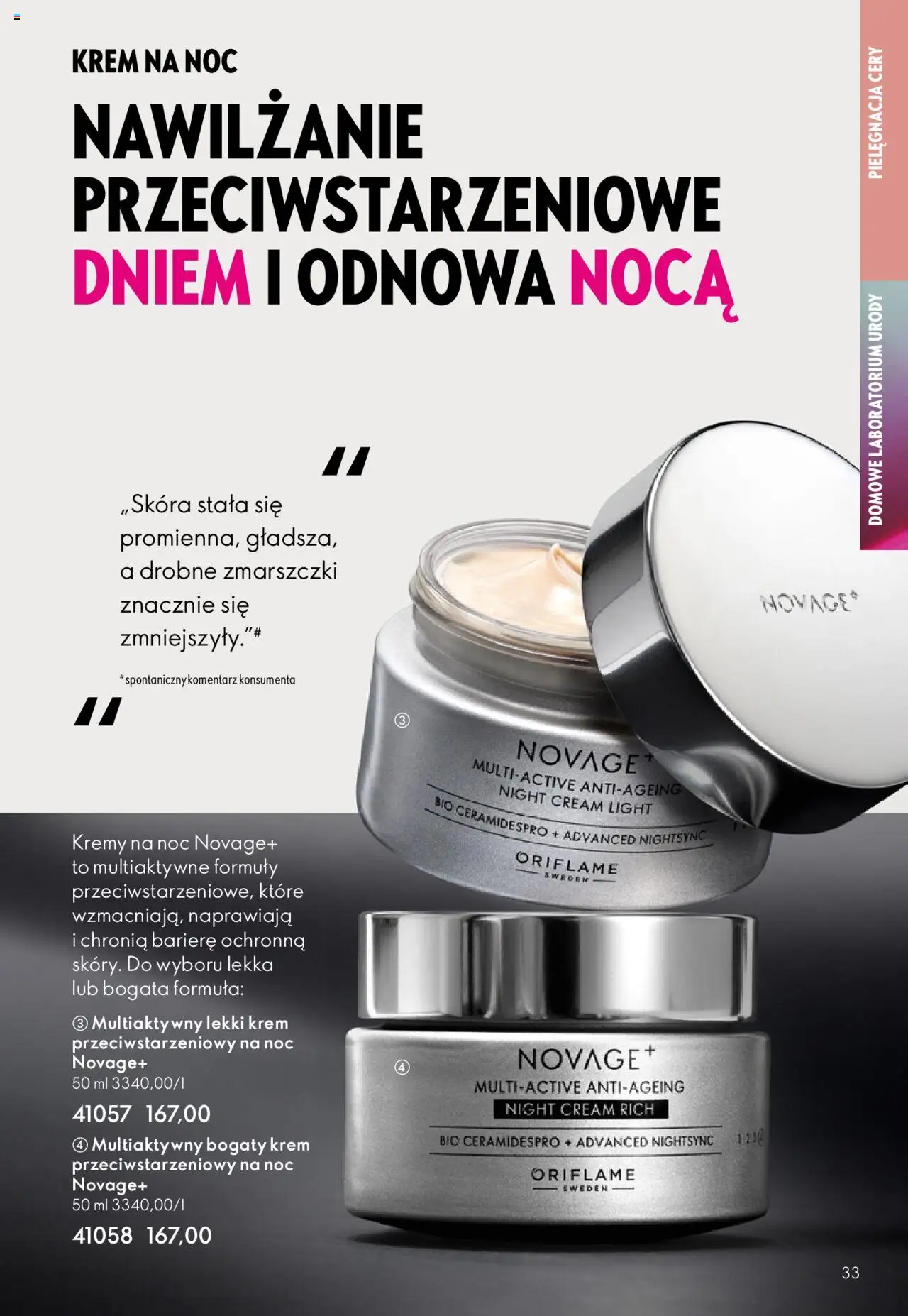 Oriflame Katalog 13 2025 od 07.09.2025 | Strona: 33 | Produkty: Krem