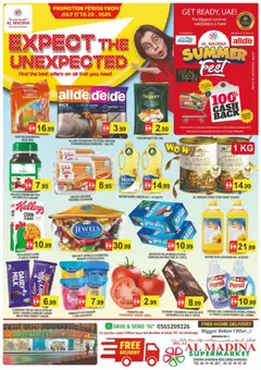 Preview of Al Madina Expect The Unexpected - Hilal Al Madina, Crystal Mall, Dubai valid from 18.07.2025