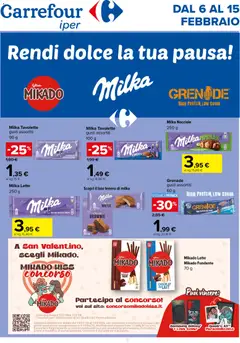 Anteprima del volantino Carrefour Iper - Dolci catalogo valido a partire dal 06.02.2026