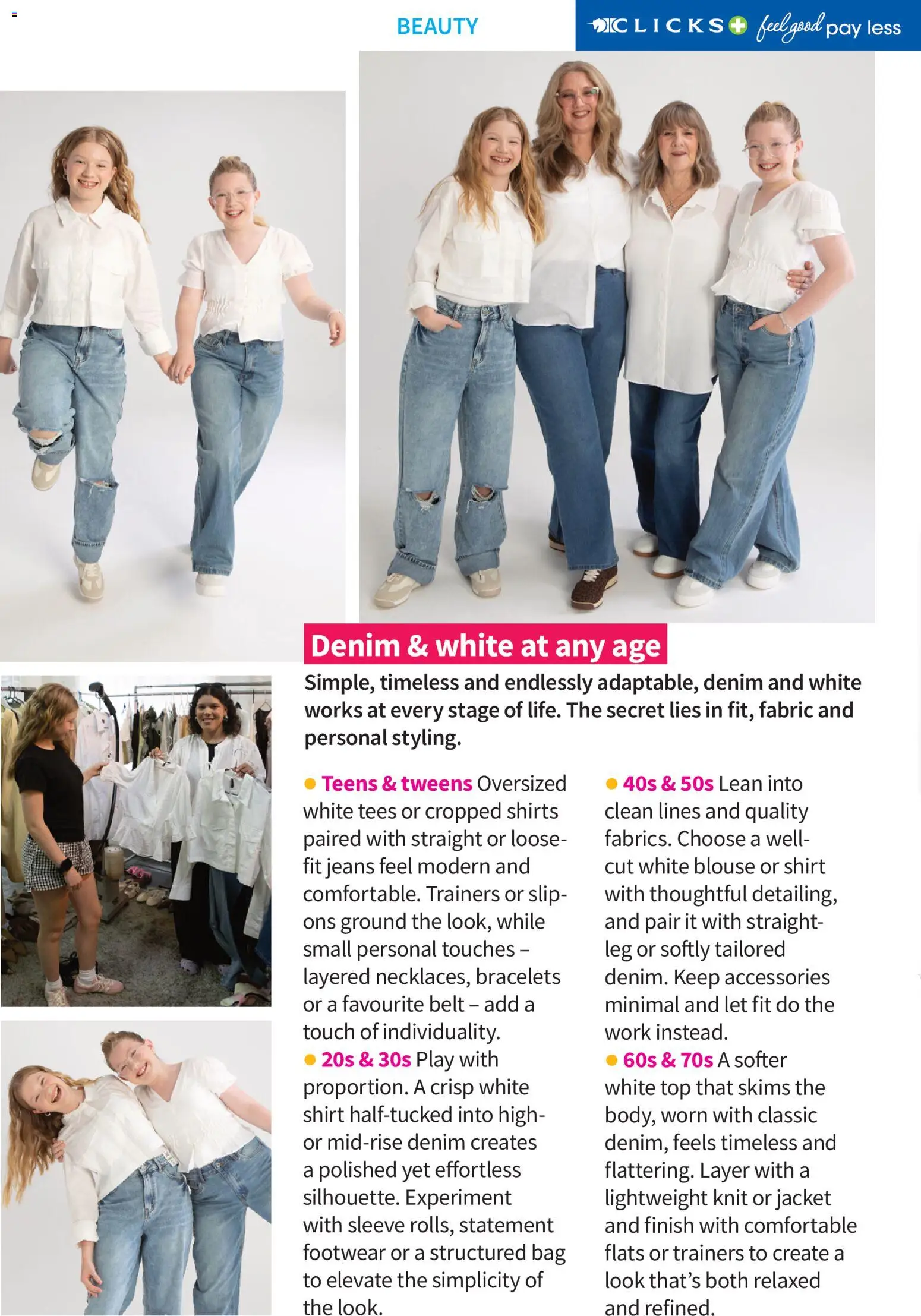 New Clicks catalogue – valid from 01.04.2026 | Page: 52 | Products: Shirt, Jacket, Shirts, Belt