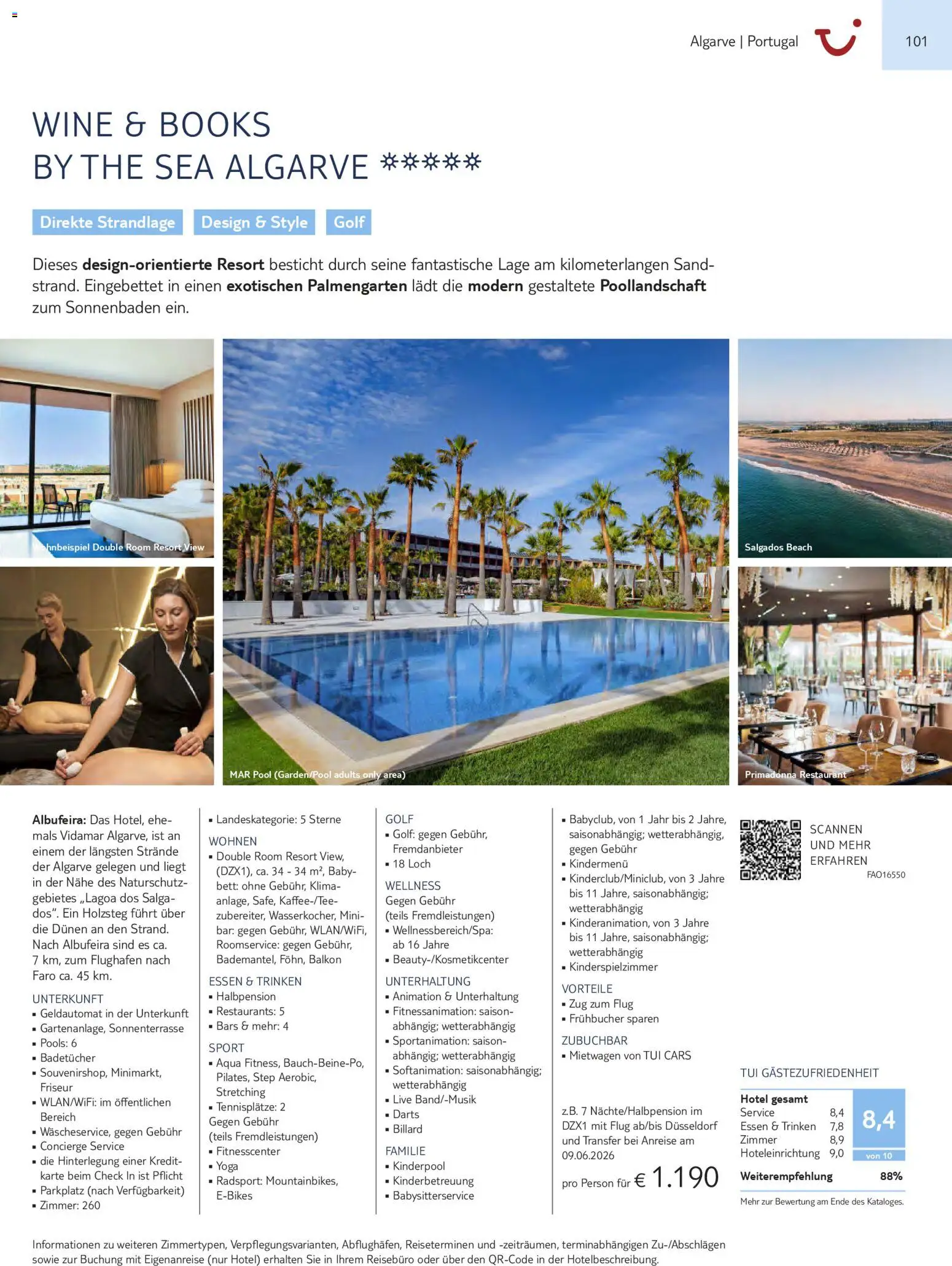 Aida  Südeuropa & Nordafrika 2026/27 – gültig ab 01.01.2026 | Seite: 101 | Produkte: Bett