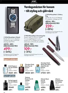 Eclat Toujours Eau de Toilette, 75 ml. Doftprov 35652. - Förhandsvisning av reklamblad från butik Oriflame aktuell från 29.10.2025 | Sida: 72 | Produkter: Eau de toilette, Rock, Set, Väska