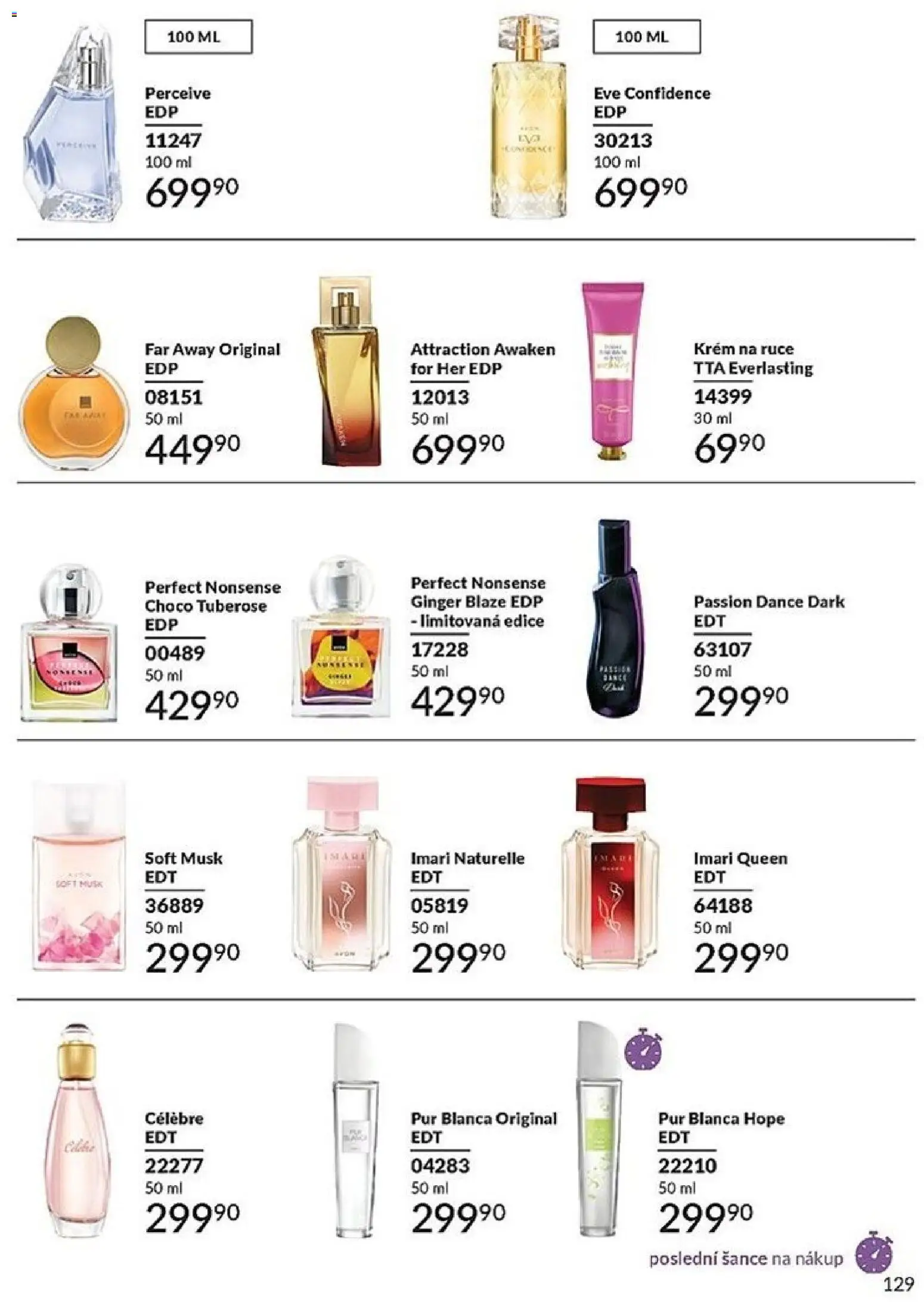 Avon katalog 12/2025 od 01.12.2025 | Strana: 129 | Produkty: Krém na ruce, Krém