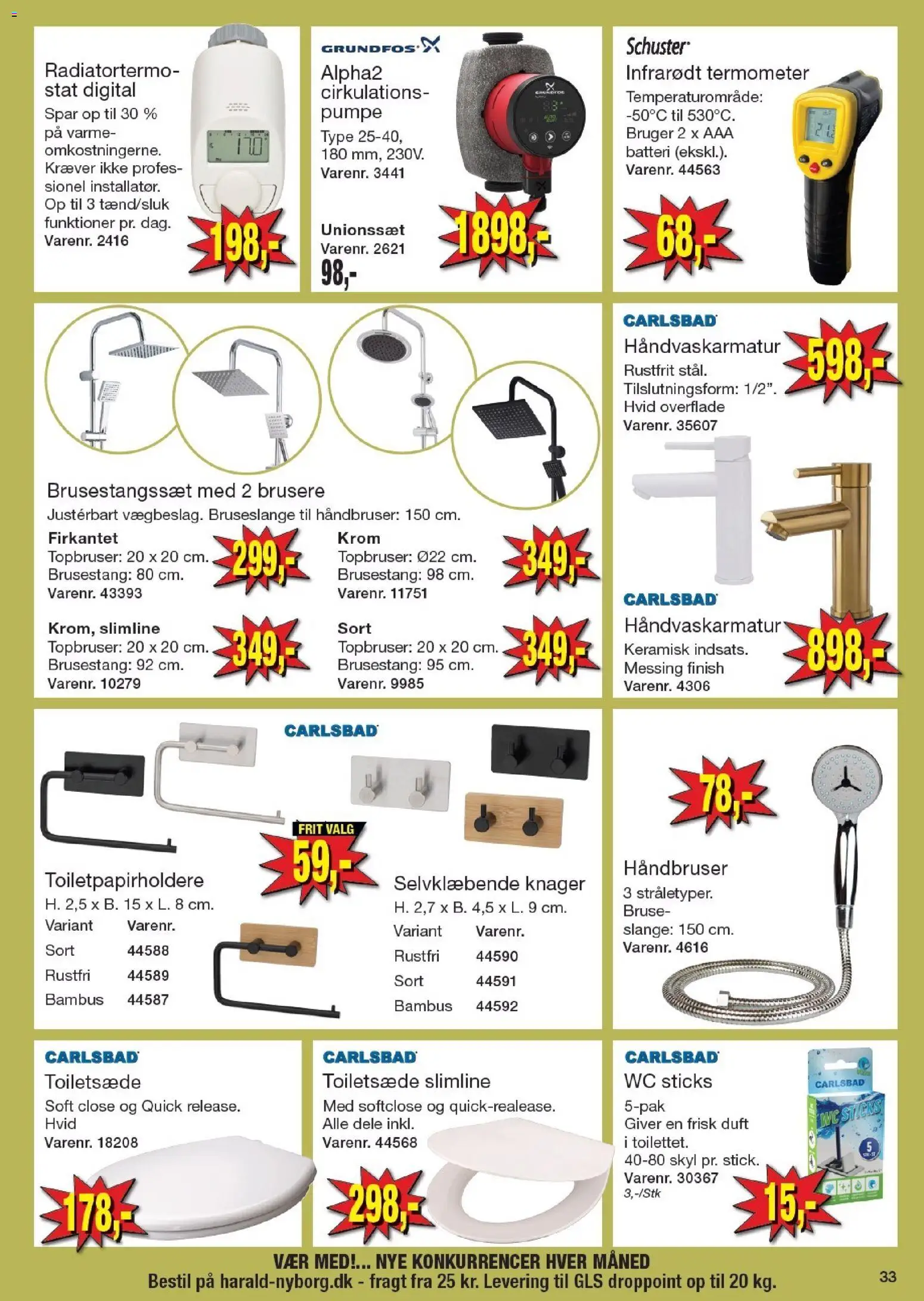 Harald Nyborg tilbudsavis – gyldig fra 08.01.2026 | Side: 37 | Produkter: Duft, Termometer, Batteri