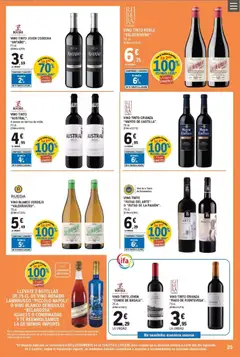 Vista previa E.Leclerc folleto válido desde el 11.03.2026 | Página: 25 | Productos: Vino rosado, Vino, Té