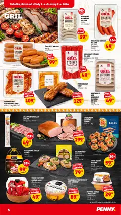 Náhled letáku Penny Market leták od 01.04.2026 | Strana: 5
