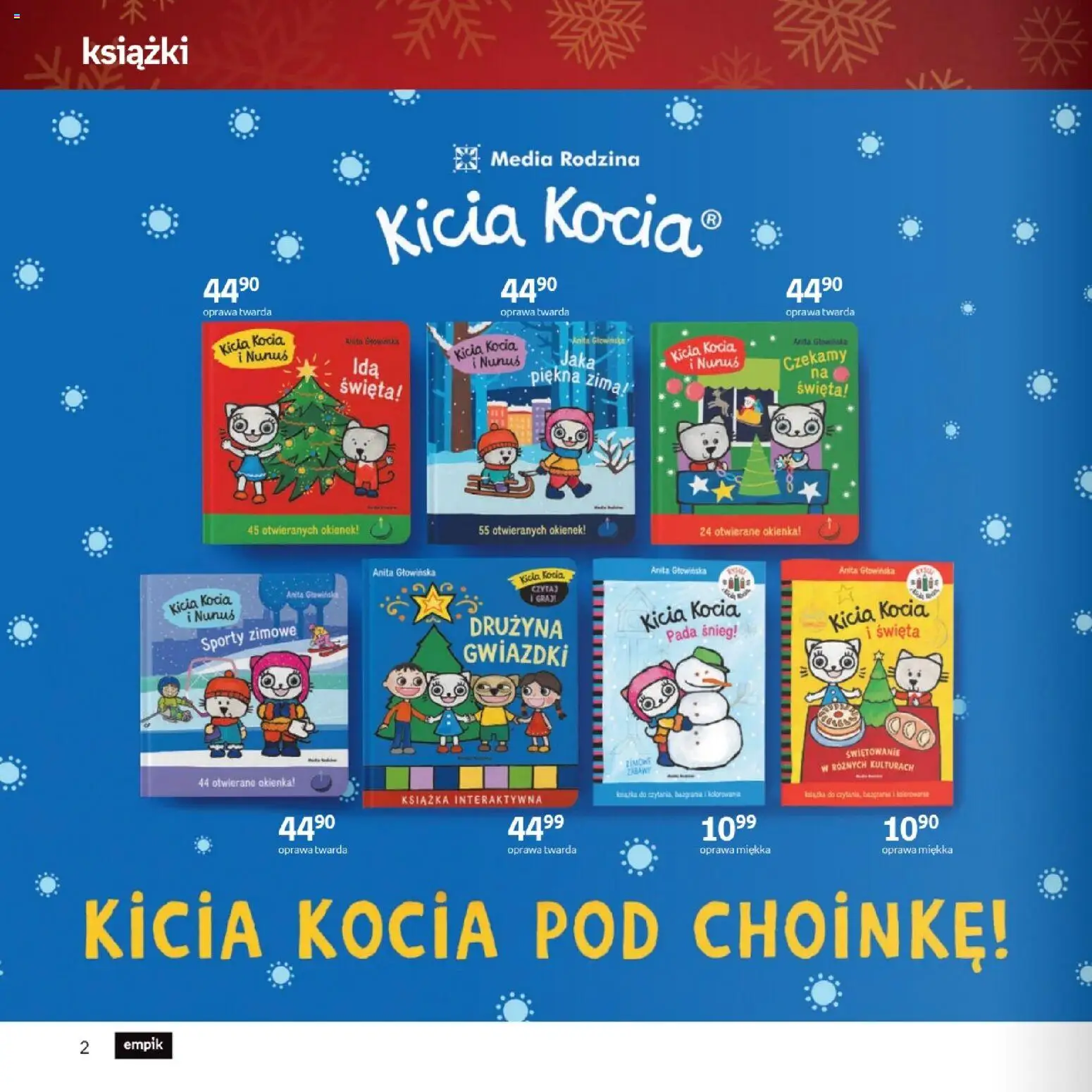 Empik promocje - Xmas Zabawki2 od 10.12.2025 | Strona: 2 | Produkty: Książki