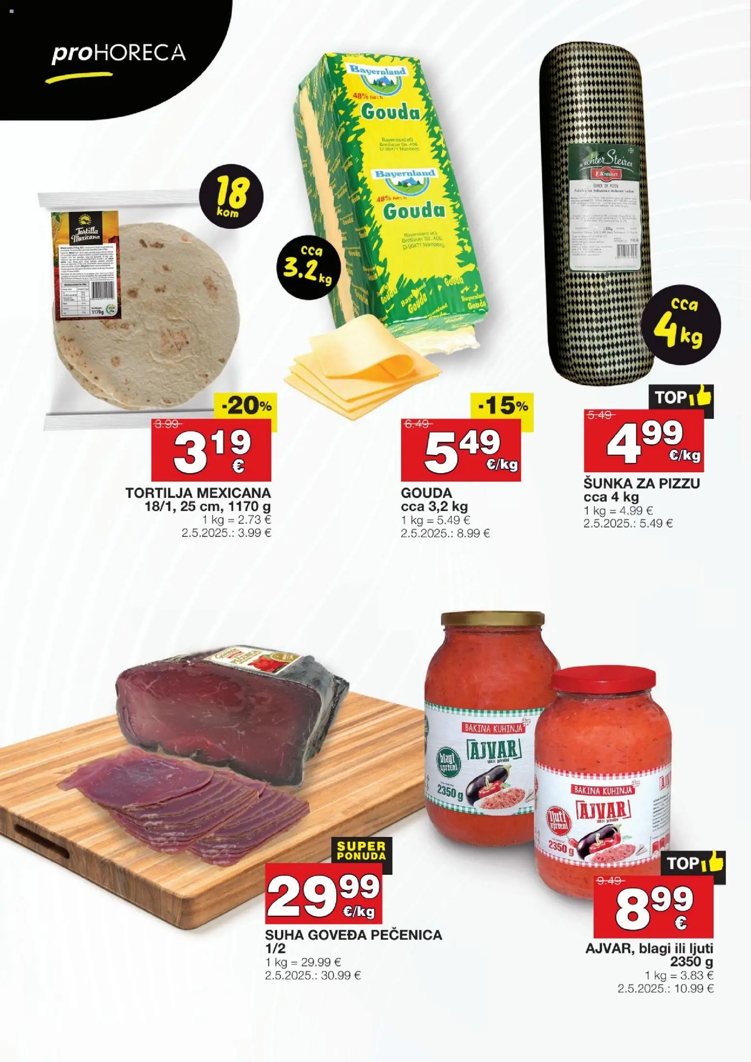 Stanić Diskont katalog | vrijedi od 21.01.2026 | Stranica: 4 | Proizvodi: Šunka, Ajvar, Kuhinja, Gouda