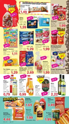 Jawoll Prospekt - gültig ab dem 28.07.2025 | Seite: 2 | Produkte: Schwartau samt, Kellogg's, Valensina, Lindt