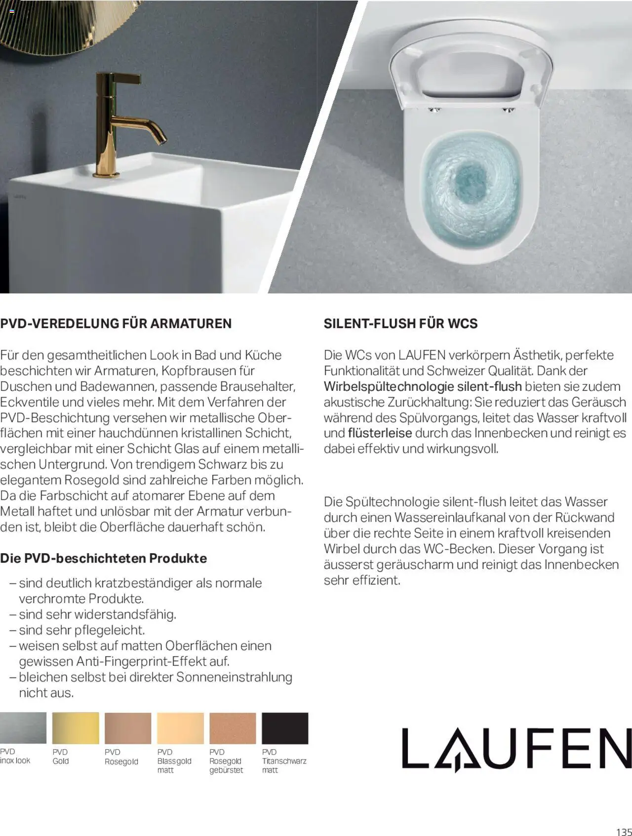 Fust Badezimmermagazin ab 05.05.2025 | Seite: 135 | Produkte: Armatur, Bad, Wasser