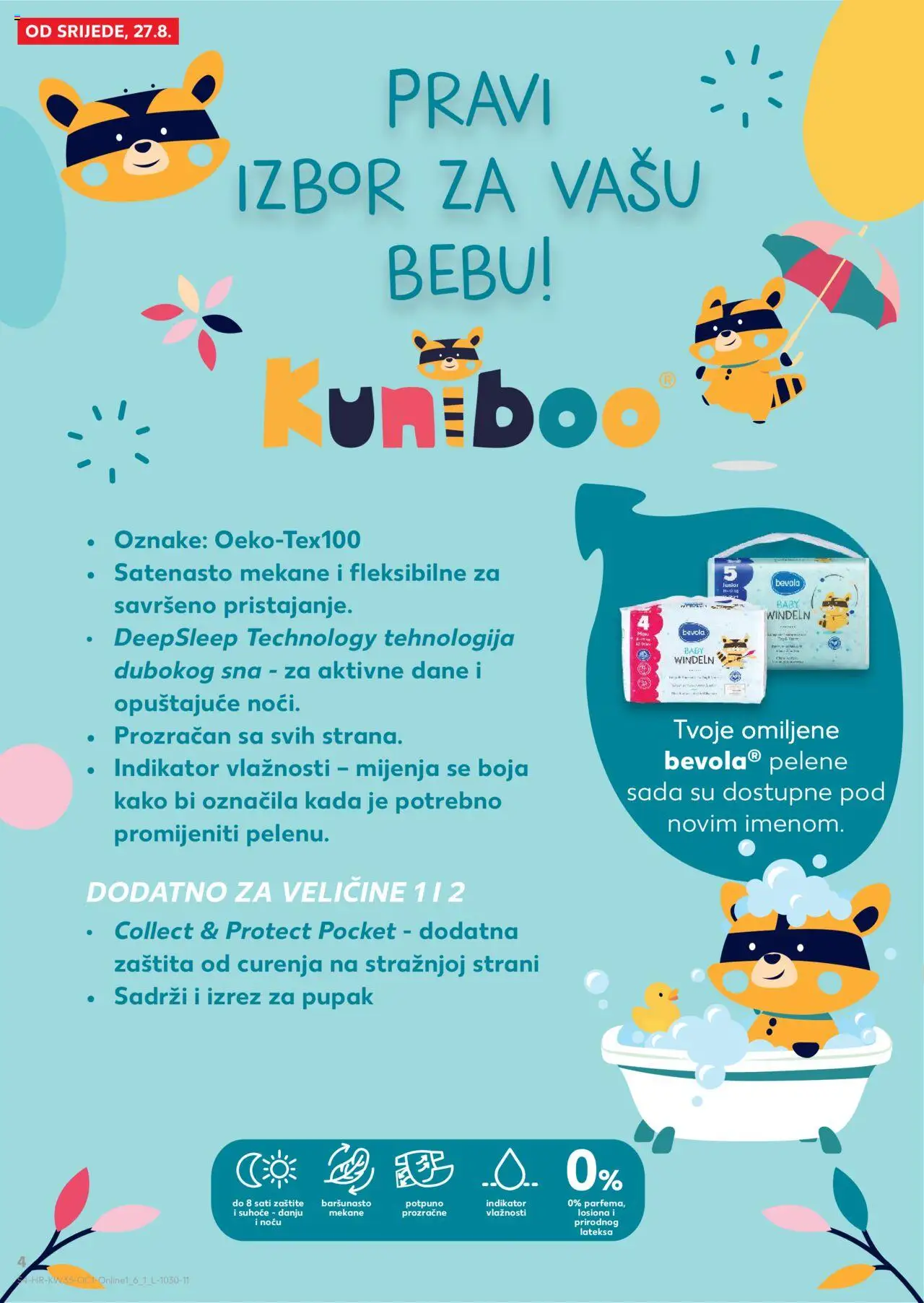 Kaufland katalog | vrijedi od 27.08.2025 | Stranica: 4 | Proizvodi: Pelene