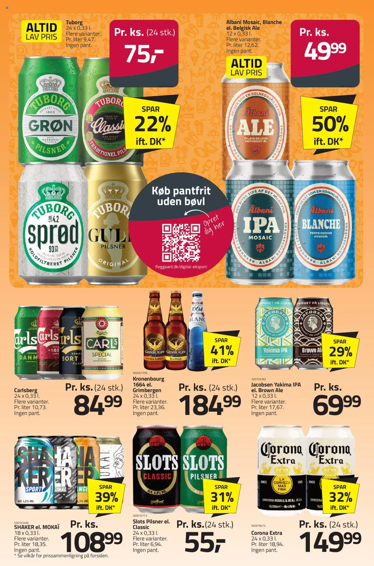Fleggaard Tilbudsavis gyldig fra 20.08.2025 | Side: 40 | Produkter: Øl, Søm