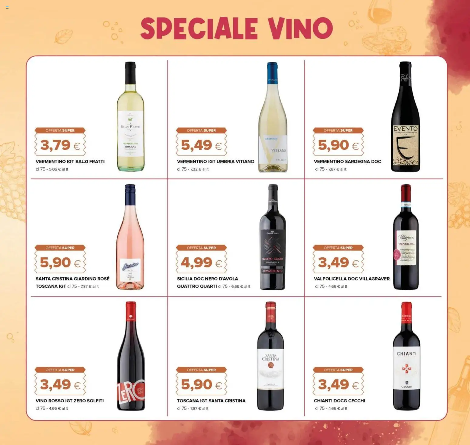Volantino Tigre del 23.10.2025 | Pagina: 19 | Prodotti: Vino, Vino rosso