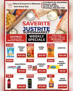 New Saverite catalogue – valid from 08.09.2025 | Page: 3
