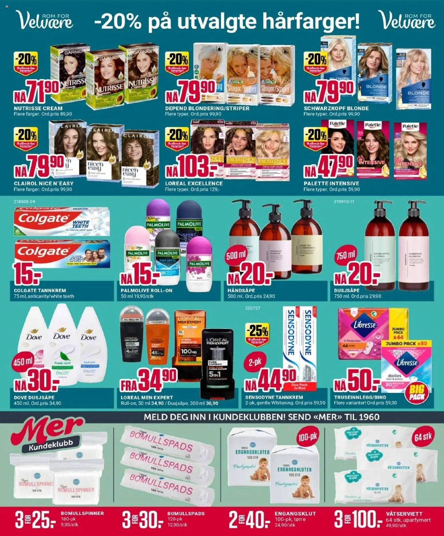 {H1} | Side: 5 | Produkter: Bermuda, Tannkrem, Материнська плата, Bomullspads