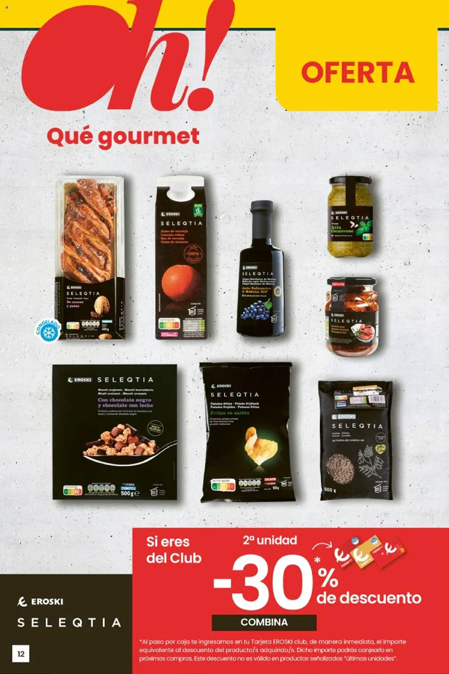 Eroski Quieres ahorrar conmigo │ válido desde el 26.03.2026 | Página: 12 | Productos: Leche, Chocolate, Té, Chocolate con leche