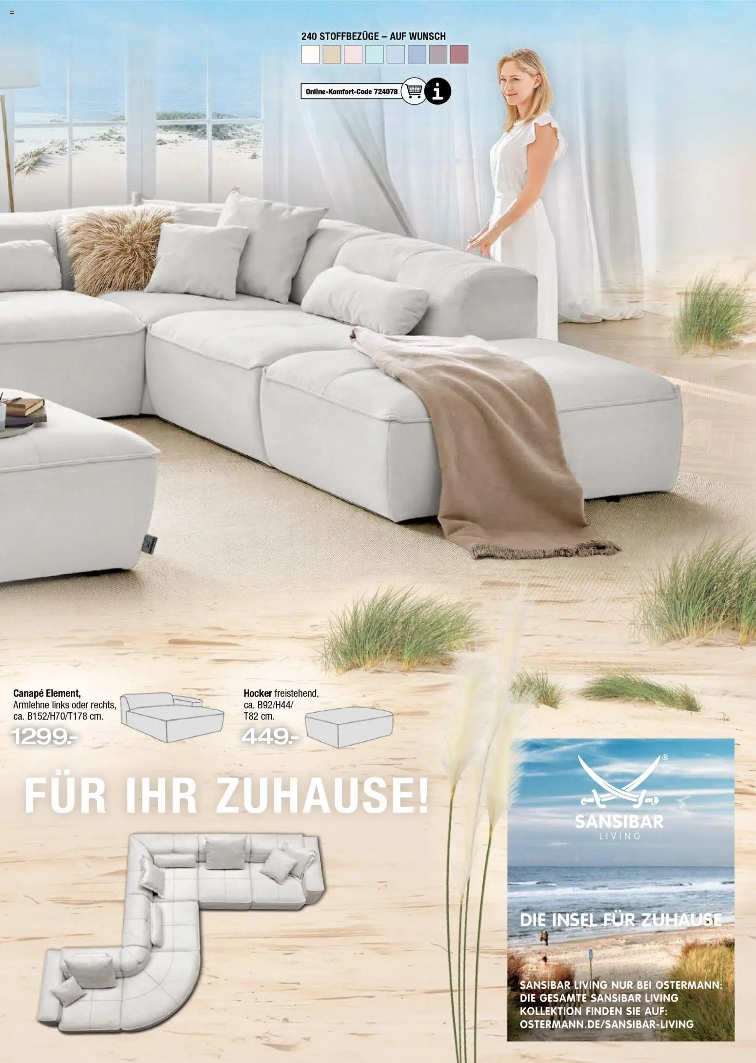 Ostermann Polster Spezial – gültig ab 19.03.2026 | Seite: 13 | Produkte: Hocker