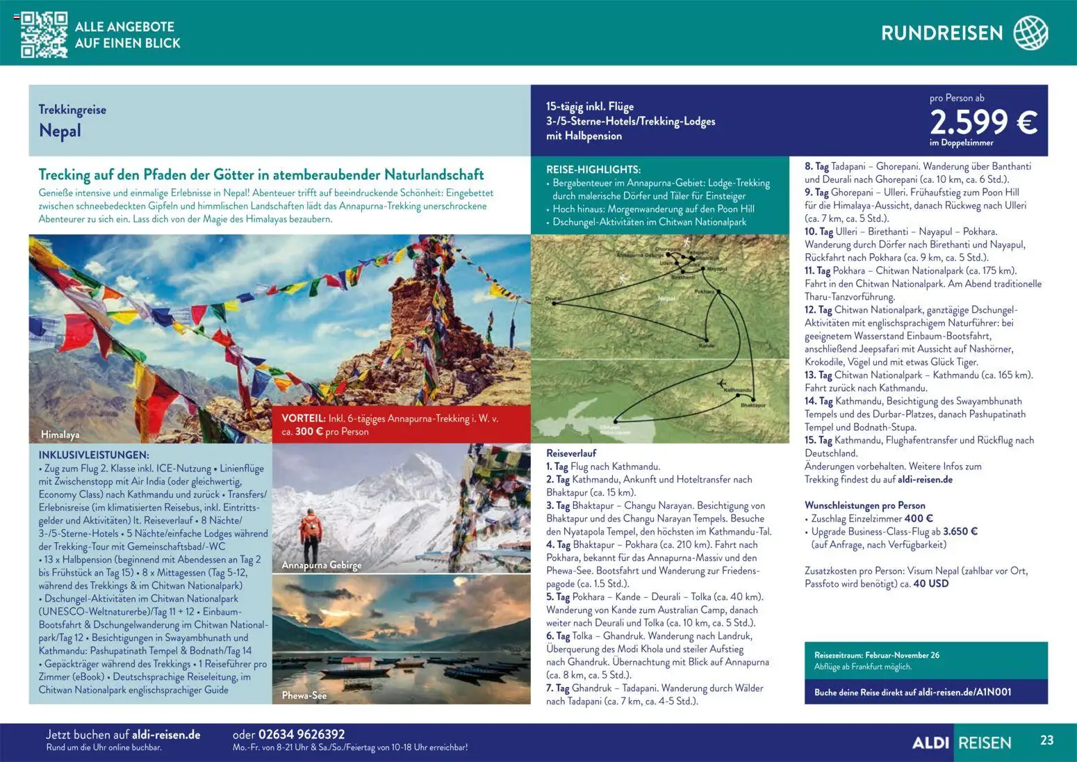 Aldi Reisen Traumreisen – gültig ab 01.11.2025 | Seite: 23 | Produkte: Uhr