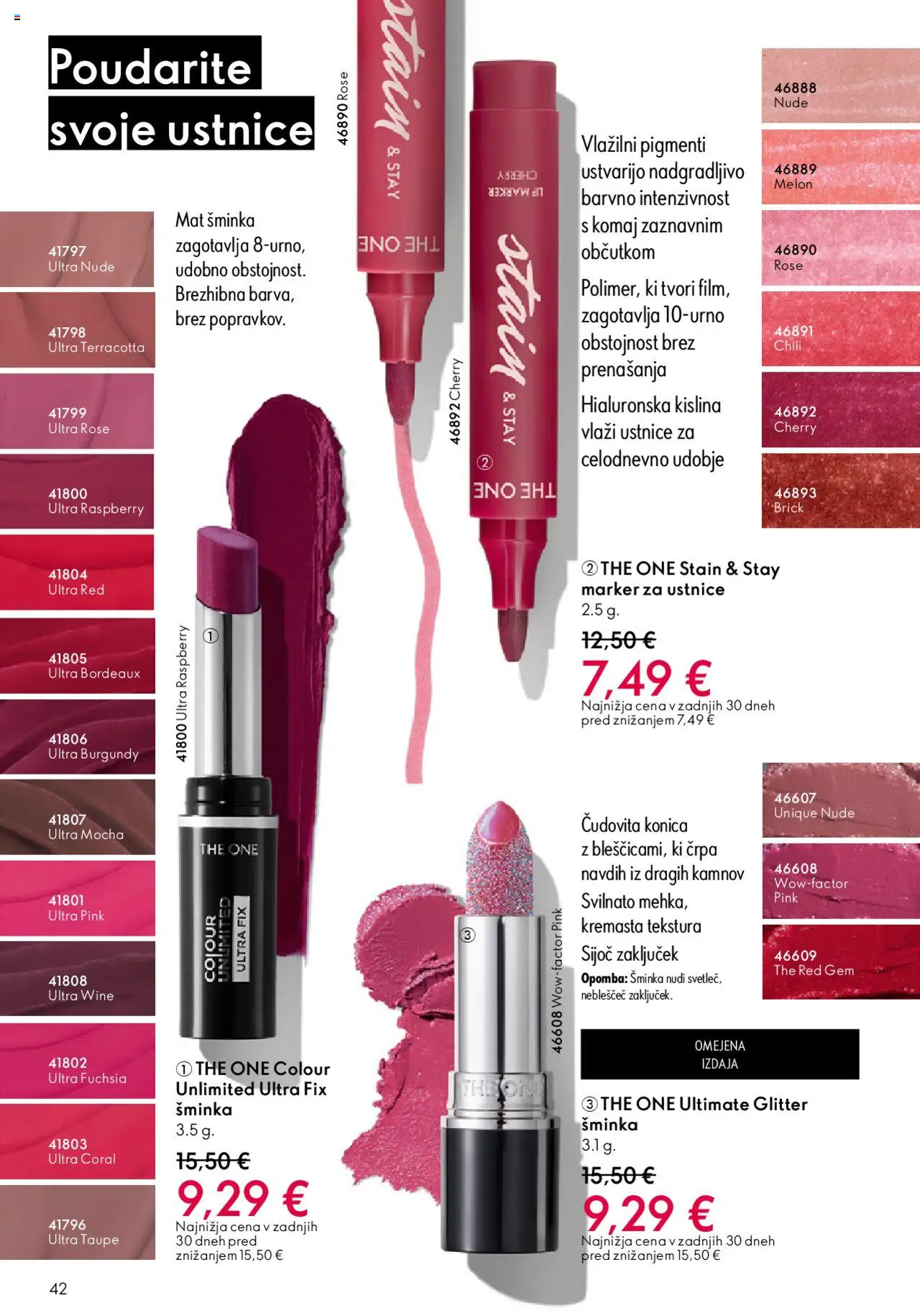 Novi Oriflame katalog ponudbe – veljaven od 08.10.2025 | Stran: 42