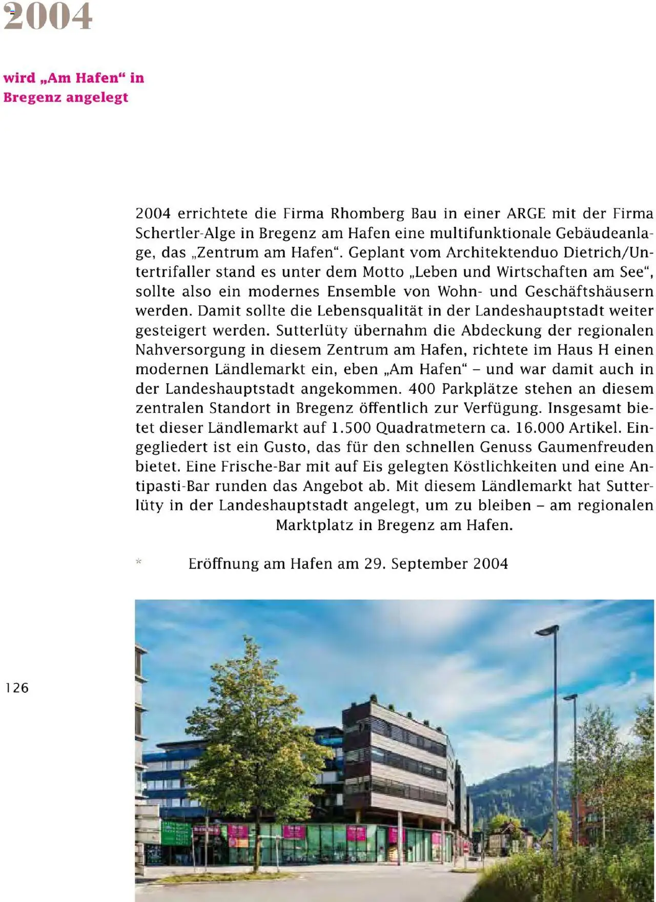 Sutterlüty Unsere Chronik gültig ab 01.08.2025 | Seite: 126 | Produkte: Eis