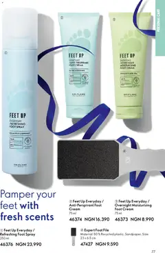 Offer preview "Oriflame - Catalogue 12/2025" | Page: 77