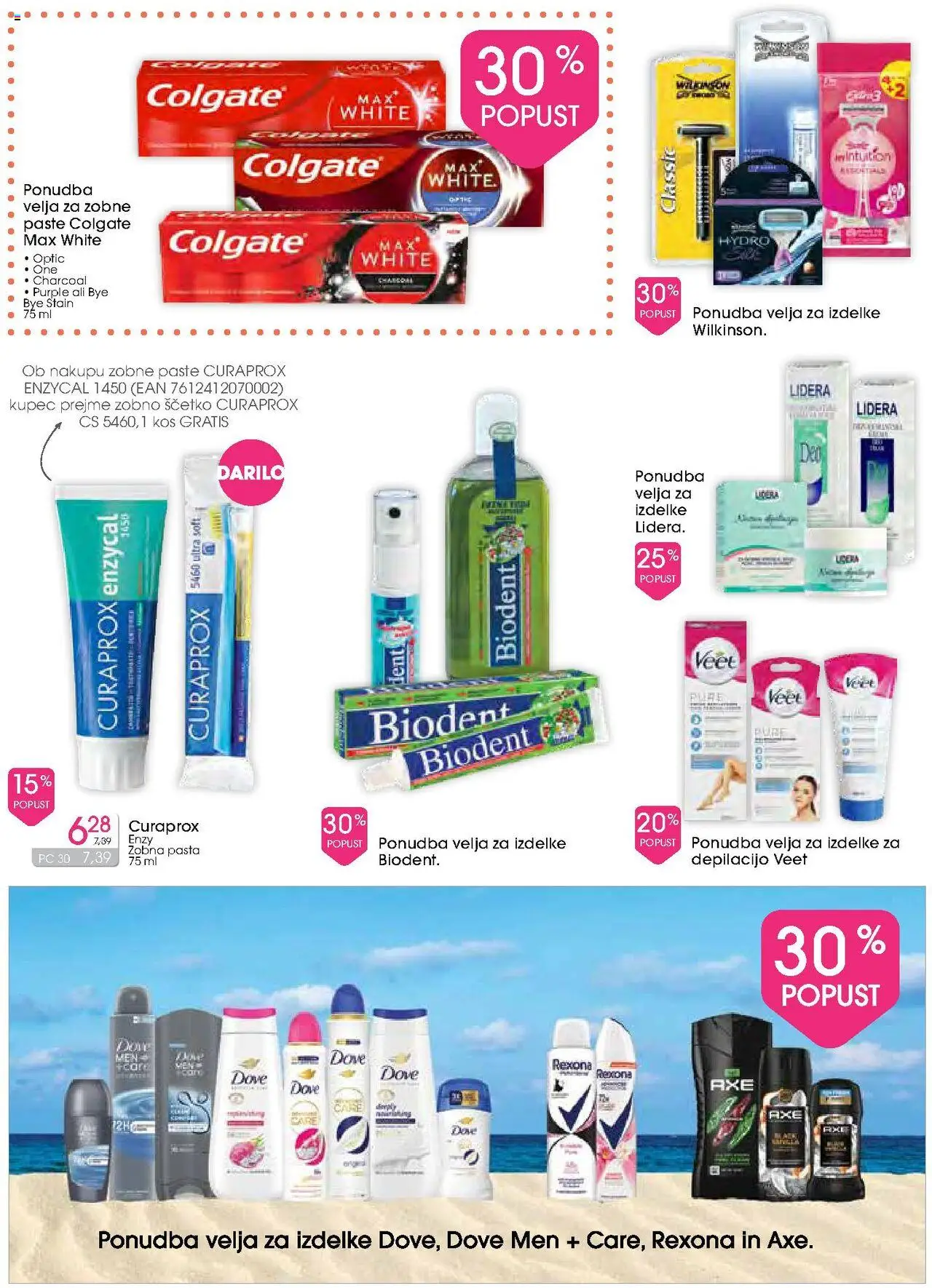 Tuš drogerija katalog │ velja od 13.08.2025 | Stran: 15 | Izdelki: Kos, Zobna pasta