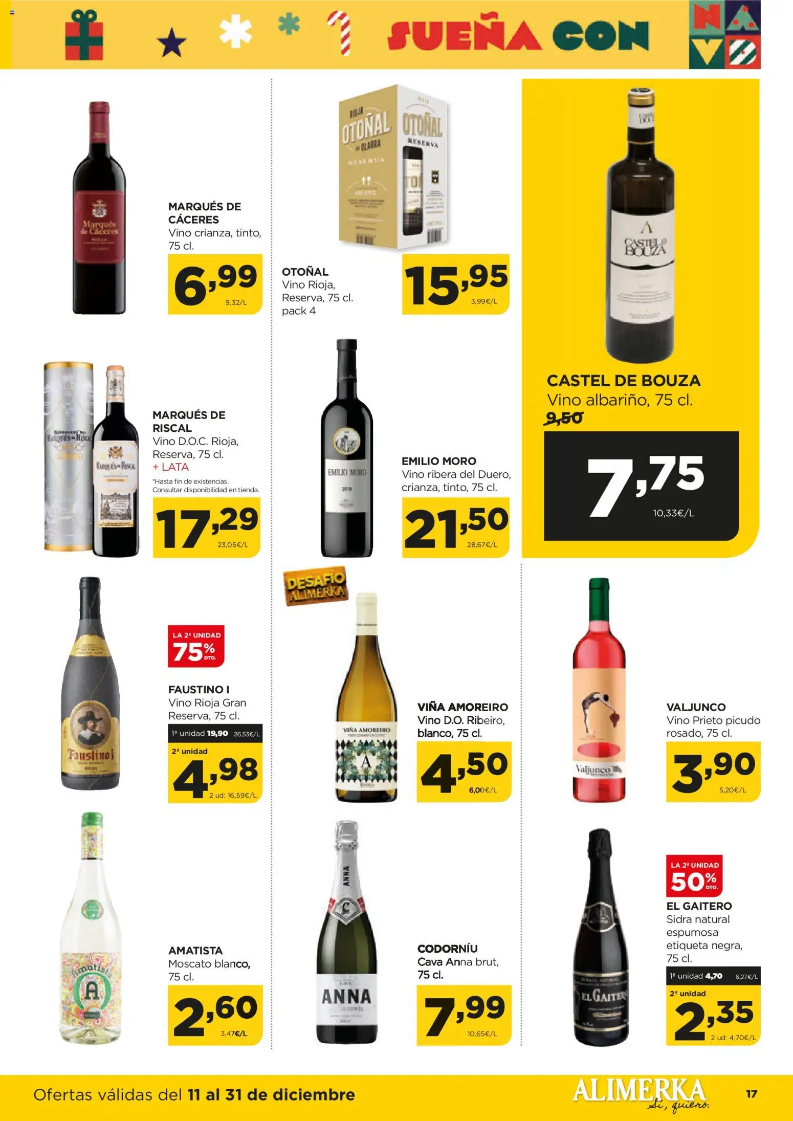 Alimerka folleto Castilla y León │ válido desde el 11.12.2025 | Página: 19 | Productos: Vino
