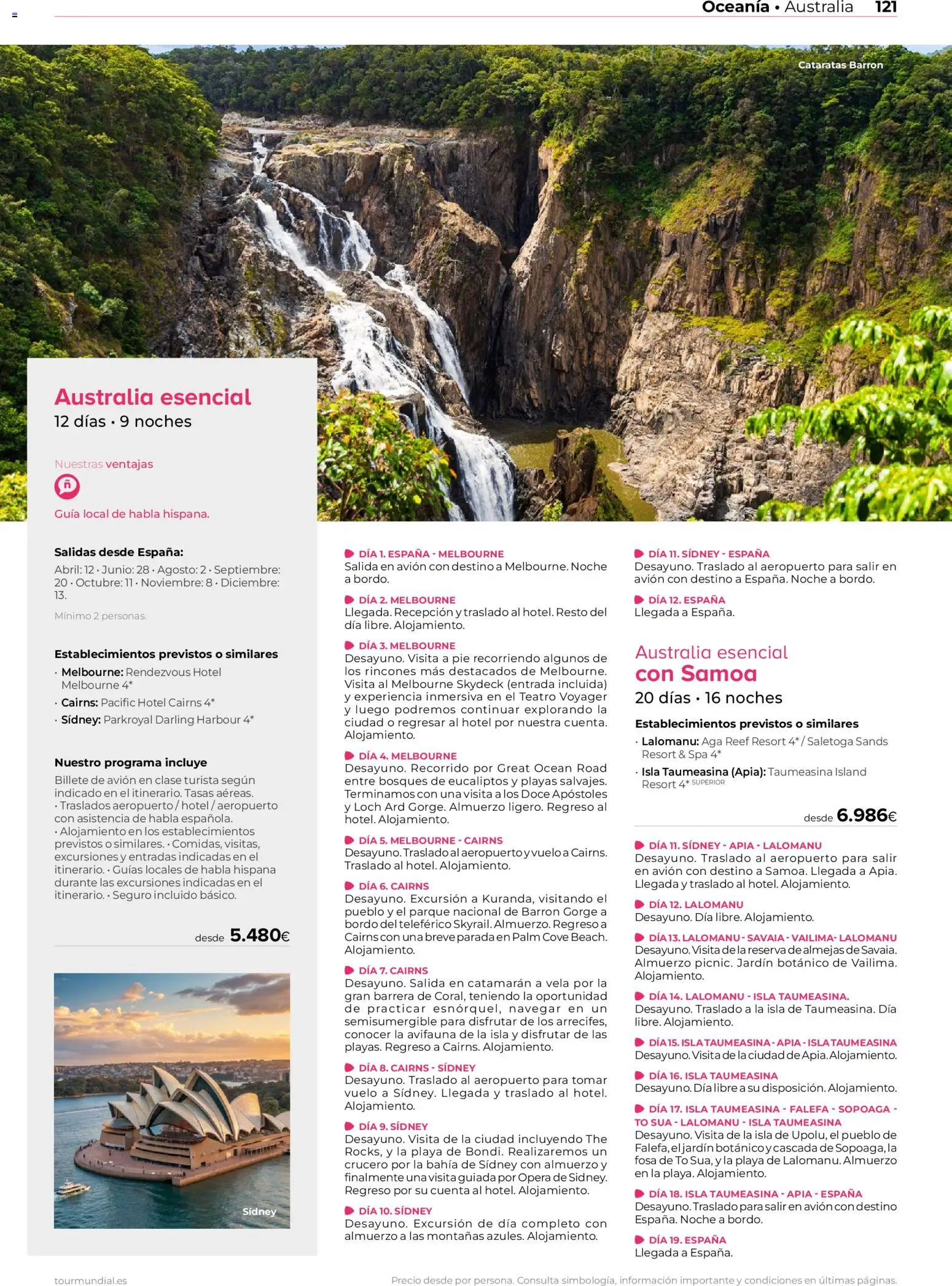 Viajes El Corte Inglés Asia y Oceanía │ válido desde el 01.01.2026 | Página: 121 | Productos: Vela