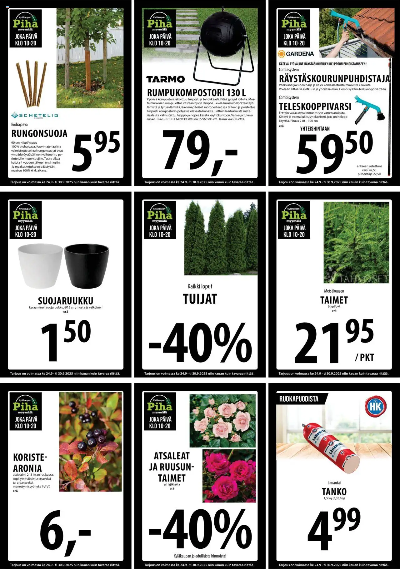 Tuuri tarjoukset – voimassa 24.09.2025 alkaen | Sivu: 18 | Tuotteet: Harja