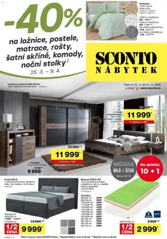 Náhled letáku Sconto nábytek leták od 25.03.2026