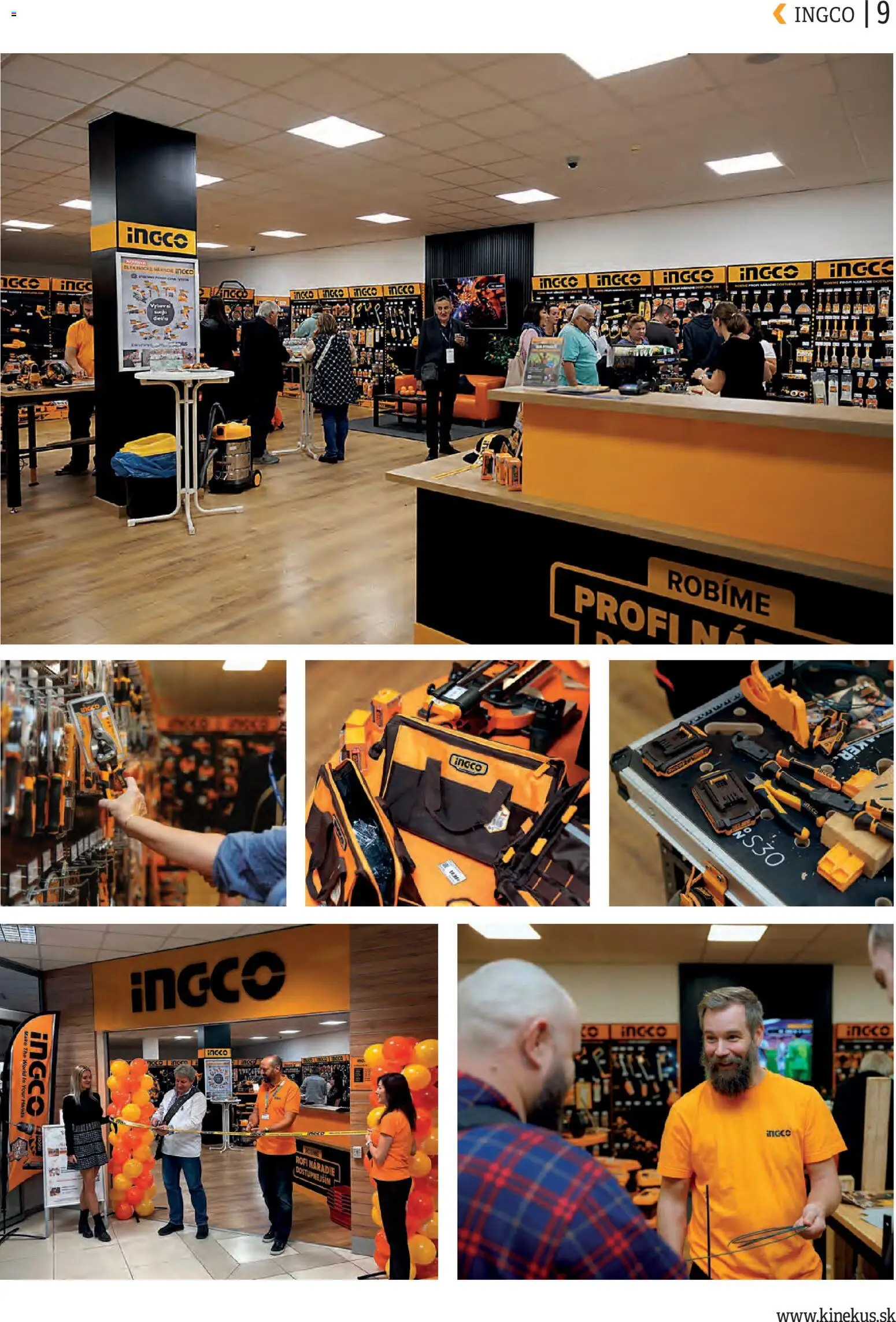 Nové Kinekus akcie – leták je platný od 15.12.2025 | Strana: 9 | Produkty: Náradie