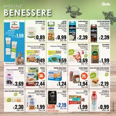 Volantino Famila del 31.07.2025 | Pagina: 9 | Prodotti: Cereali, Ceci, Verdure, Olio di Oliva